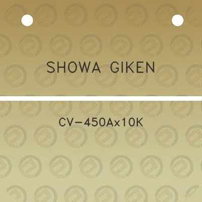 showa-giken-cv-450ax10k