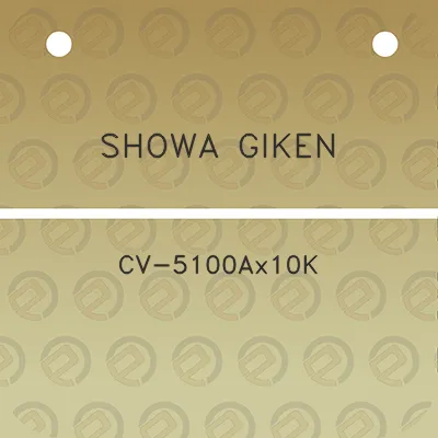 showa-giken-cv-5100ax10k