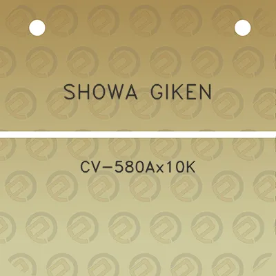 showa-giken-cv-580ax10k