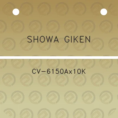 showa-giken-cv-6150ax10k