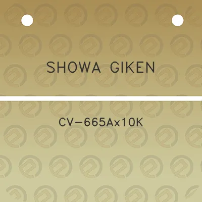 showa-giken-cv-665ax10k