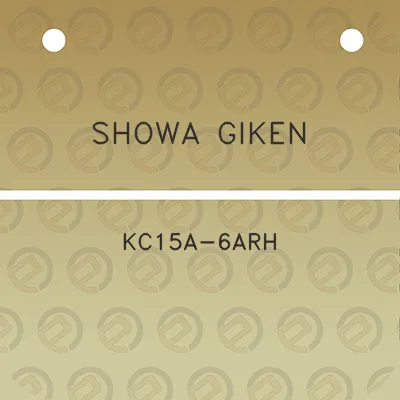 showa-giken-kc15a-6arh