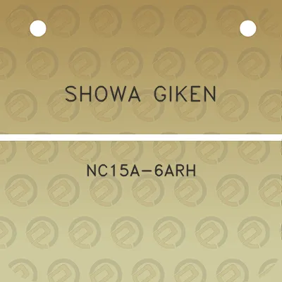 showa-giken-nc15a-6arh