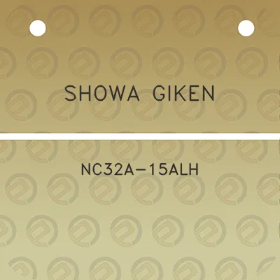 showa-giken-nc32a-15alh