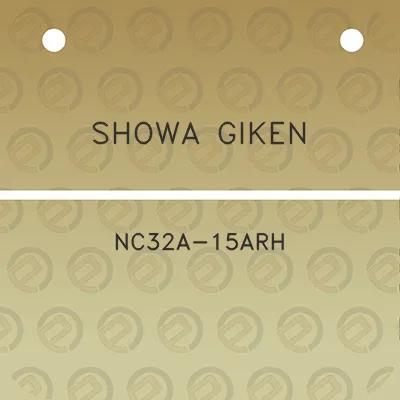 showa-giken-nc32a-15arh