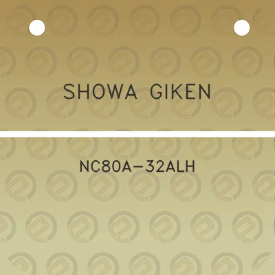 showa-giken-nc80a-32alh