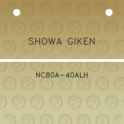 showa-giken-nc80a-40alh