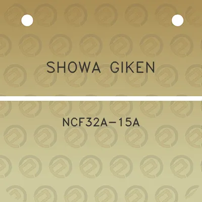 showa-giken-ncf32a-15a