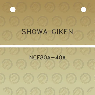 showa-giken-ncf80a-40a