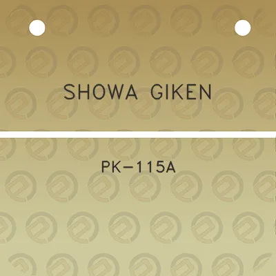 showa-giken-pk-115a