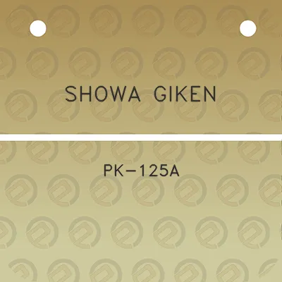 showa-giken-pk-125a