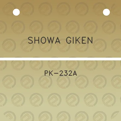 showa-giken-pk-232a