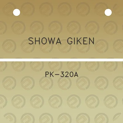 showa-giken-pk-320a