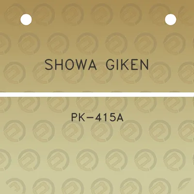 showa-giken-pk-415a