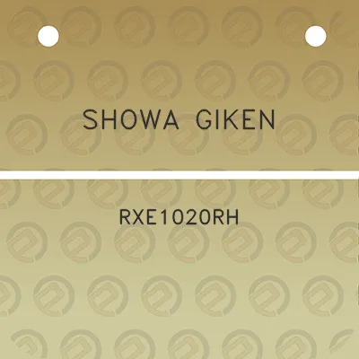 showa-giken-rxe1020rh