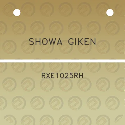 showa-giken-rxe1025rh