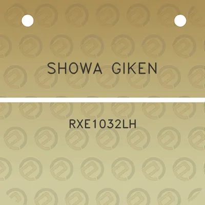 showa-giken-rxe1032lh