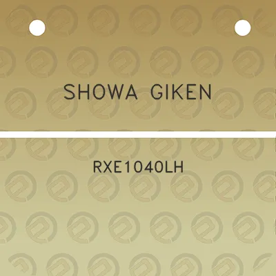 showa-giken-rxe1040lh