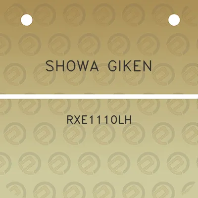 showa-giken-rxe1110lh