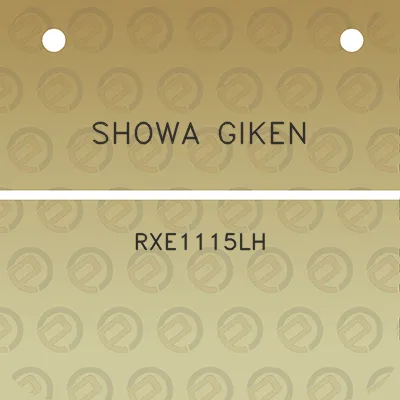 showa-giken-rxe1115lh