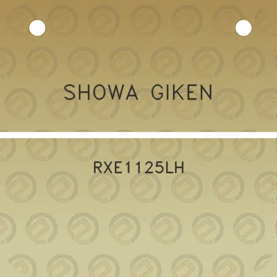 showa-giken-rxe1125lh