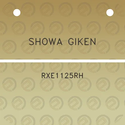 showa-giken-rxe1125rh