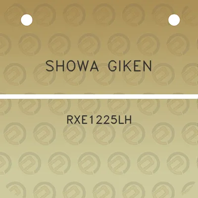 showa-giken-rxe1225lh