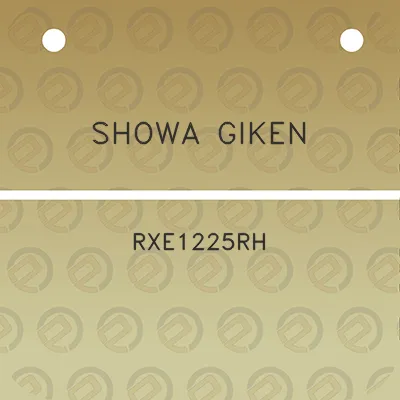 showa-giken-rxe1225rh