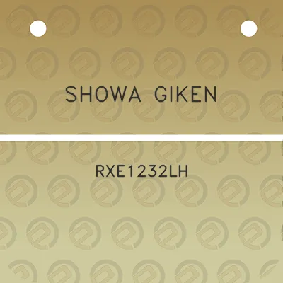 showa-giken-rxe1232lh