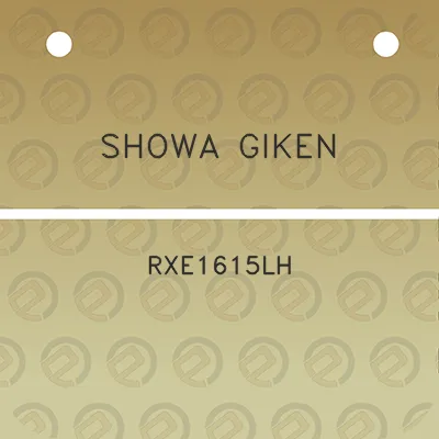 showa-giken-rxe1615lh