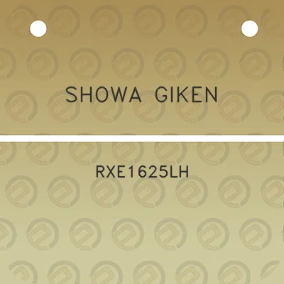 showa-giken-rxe1625lh