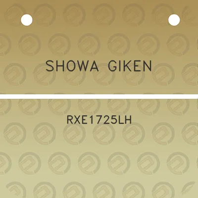 showa-giken-rxe1725lh