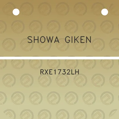 showa-giken-rxe1732lh