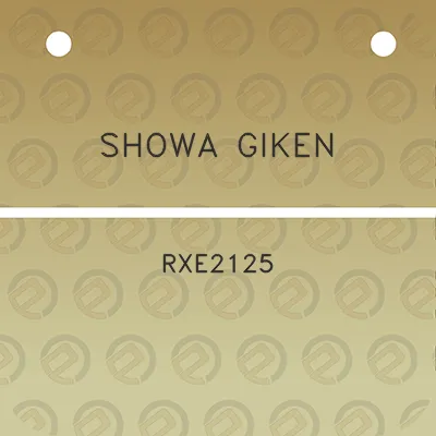 showa-giken-rxe2125