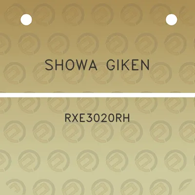 showa-giken-rxe3020rh