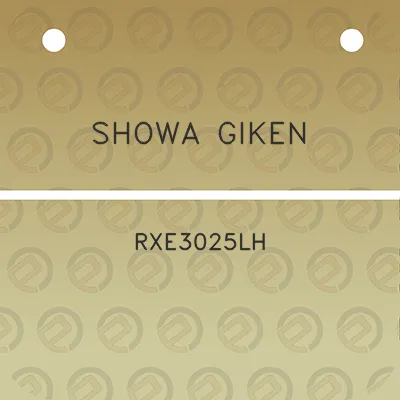 showa-giken-rxe3025lh