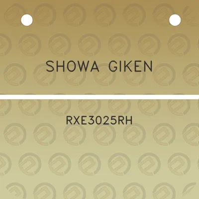 showa-giken-rxe3025rh