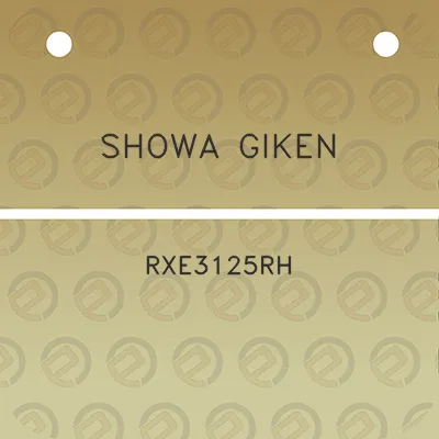 showa-giken-rxe3125rh