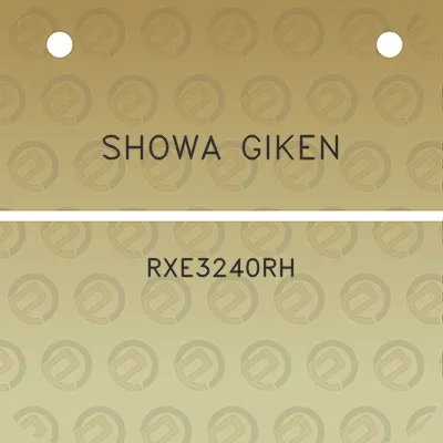 showa-giken-rxe3240rh