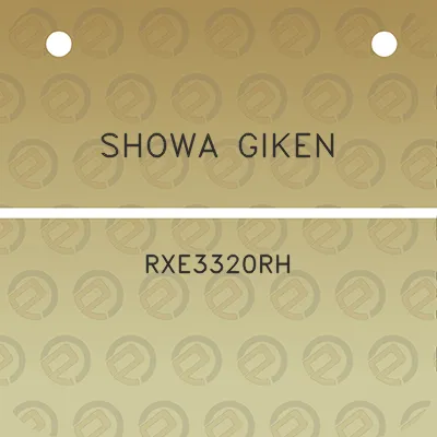 showa-giken-rxe3320rh