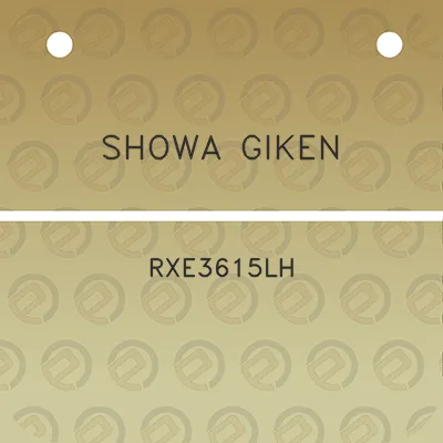 showa-giken-rxe3615lh