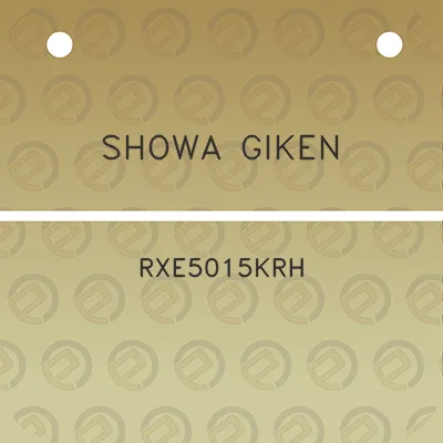 showa-giken-rxe5015krh