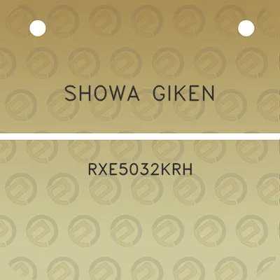 showa-giken-rxe5032krh