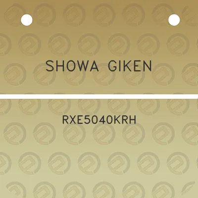 showa-giken-rxe5040krh