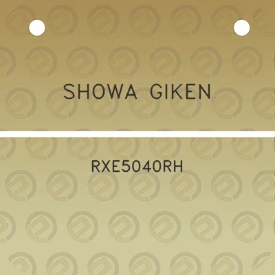 showa-giken-rxe5040rh