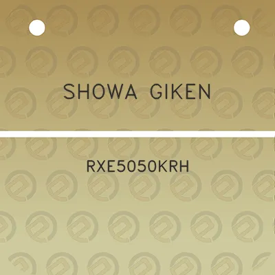 showa-giken-rxe5050krh