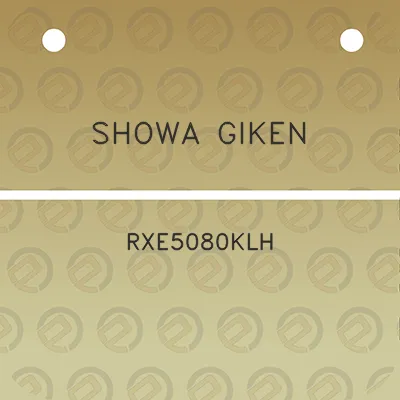 showa-giken-rxe5080klh