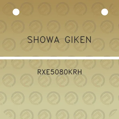 showa-giken-rxe5080krh