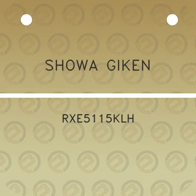 showa-giken-rxe5115klh