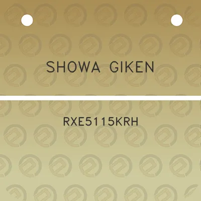 showa-giken-rxe5115krh